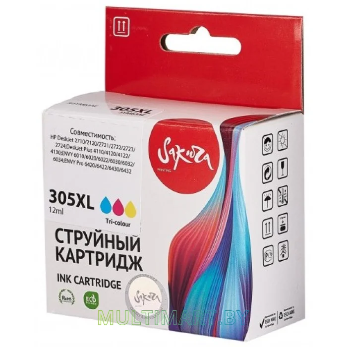 Картридж Sakura Printing SI3YM63AE